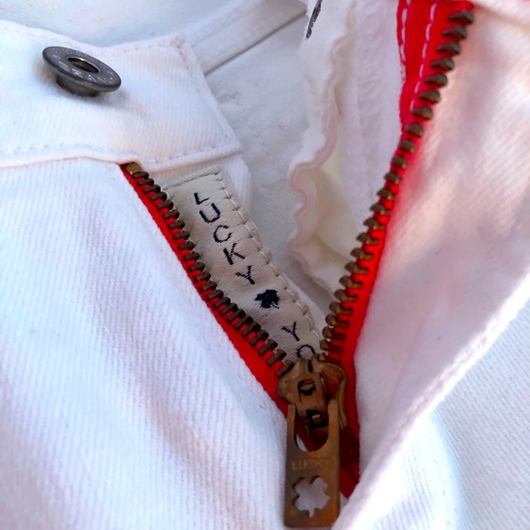 Lucky Brand white Charlie skinny jeans - Picture 2 of 5